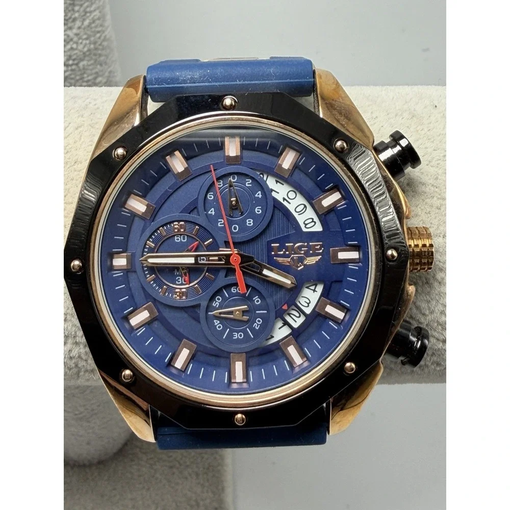 Lige For Dream 6181WM1 New Battery 1853 Mens Watch 48MM 8.5